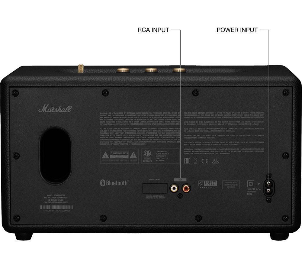 Altavoz Bluetooth MARSHALL Stanmore III - Negro