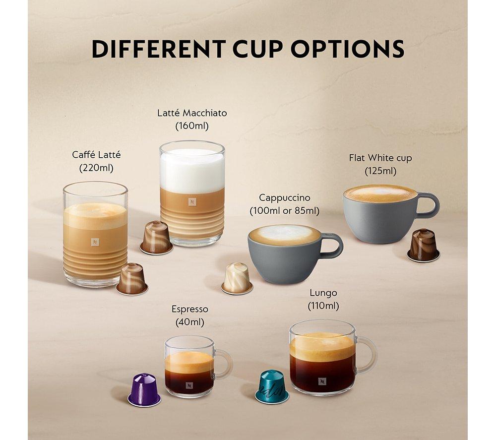 Cafetera de cápsulas Nespresso Gran Lattissima EN640.W de Delonghi - Blanca