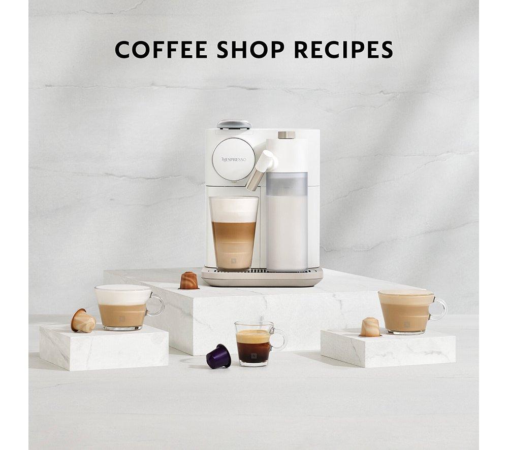 Cafetera de cápsulas Nespresso Gran Lattissima EN640.W de Delonghi - Blanca