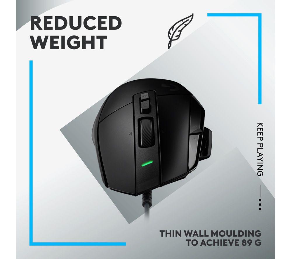 LOGITECH G502 X Optical Gaming Mouse - Black