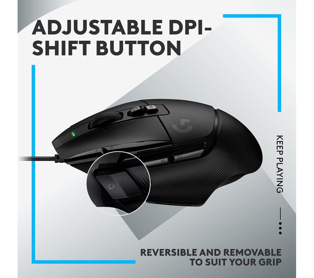 LOGITECH G502 X Optical Gaming Mouse - Black