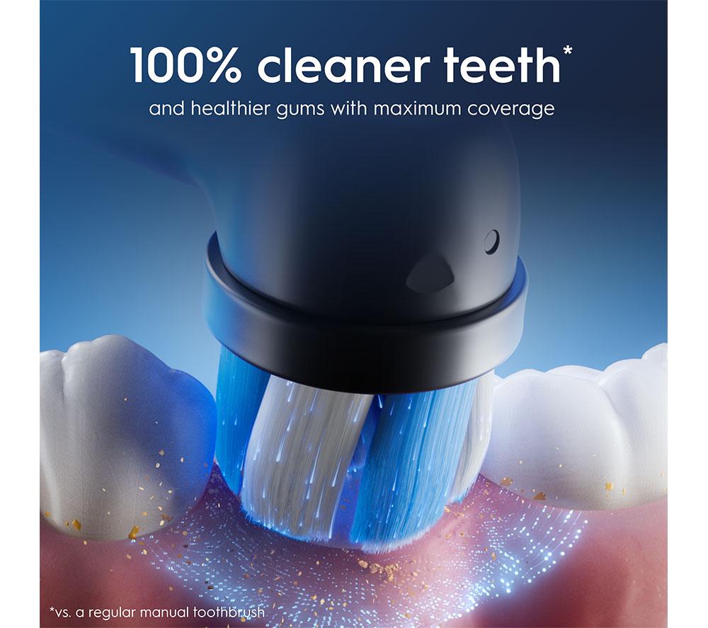 ORAL-B iO 6 Electric Toothbrush with Travel Case - Black Lava