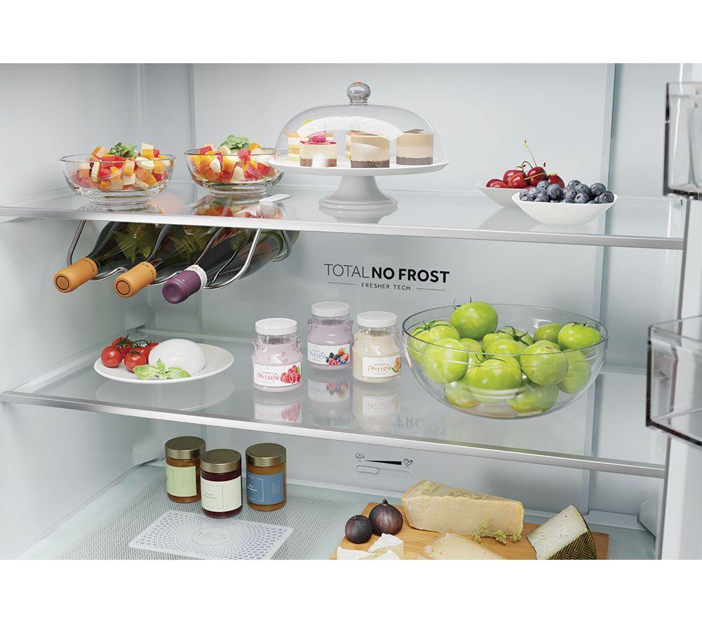 HAIER Series 5 HCR5919EHMP Kühl-Gefrierkombination – Platin-Inox