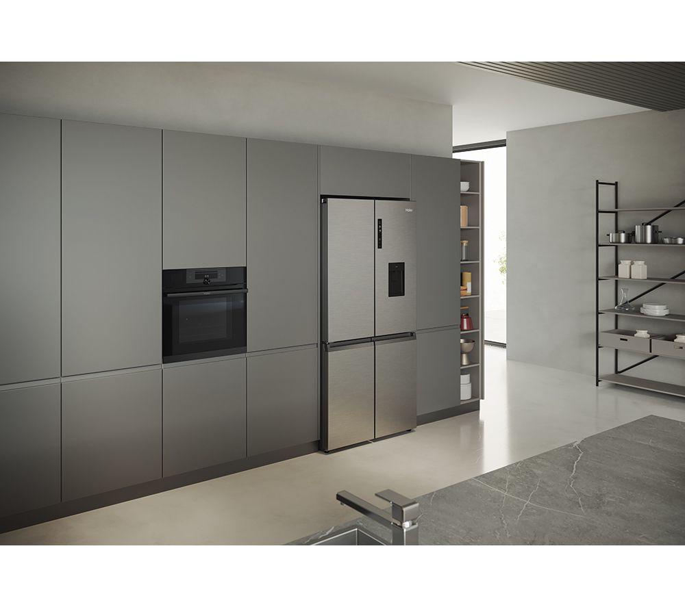 HAIER Series 5 HCR5919EHMP Kühl-Gefrierkombination – Platin-Inox