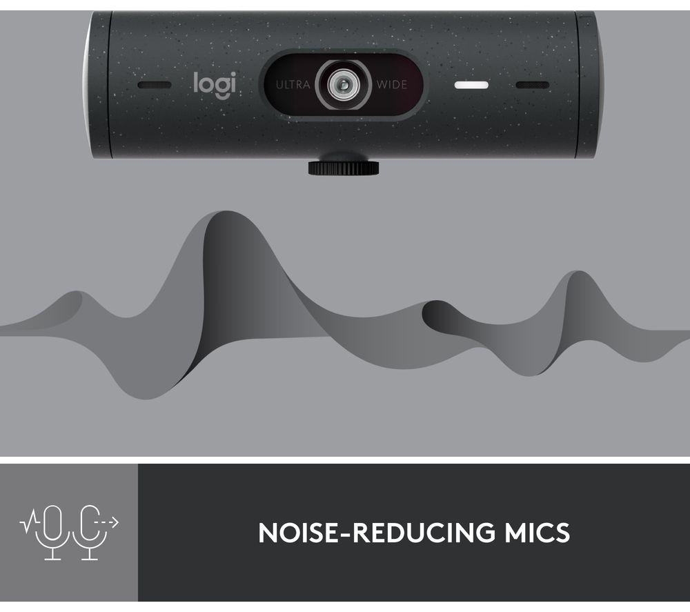 LOGITECH Brio 500 Full HD Webcam - Graphite