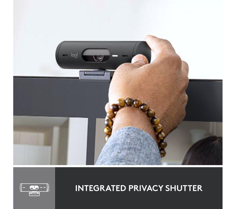 LOGITECH Brio 500 Full HD Webcam - Graphite