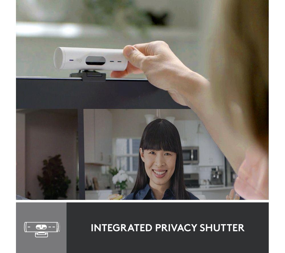 LOGITECH Brio 500 Full HD Webcam - Off-White
