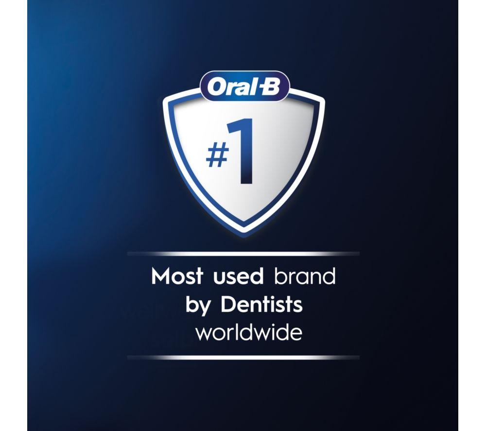 ORAL-B iO10 Electric Toothbrush + Charging Travel Case - Stardust White