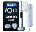 ORAL-B iO10 Electric Toothbrush + Charging Travel Case - Stardust White