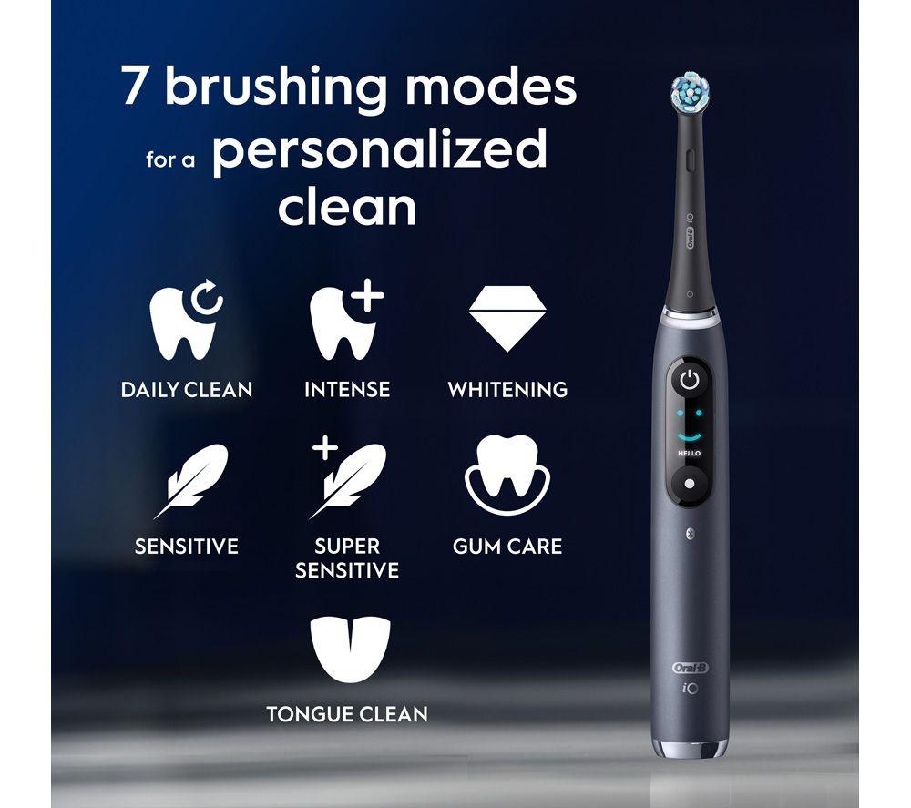 ORAL-B iO 9 Electric Toothbrush & Travel Charging Case - Black Onyx
