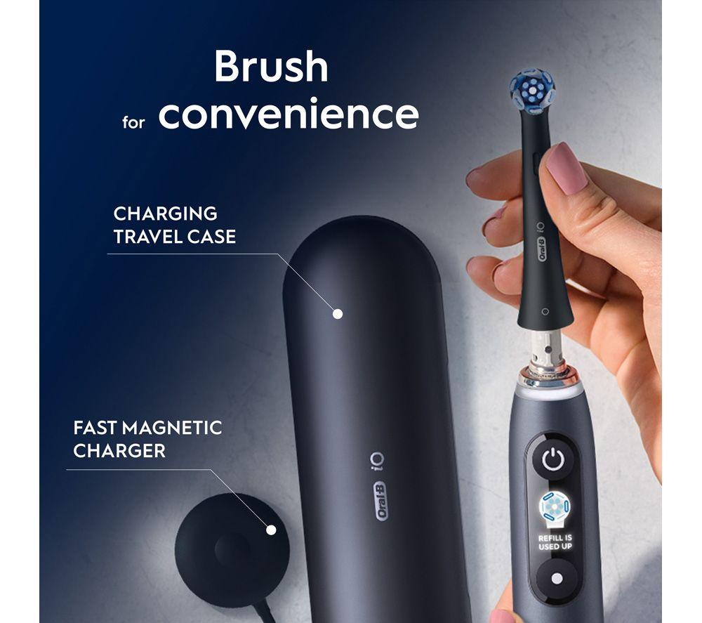ORAL-B iO 9 Electric Toothbrush & Travel Charging Case - Black Onyx
