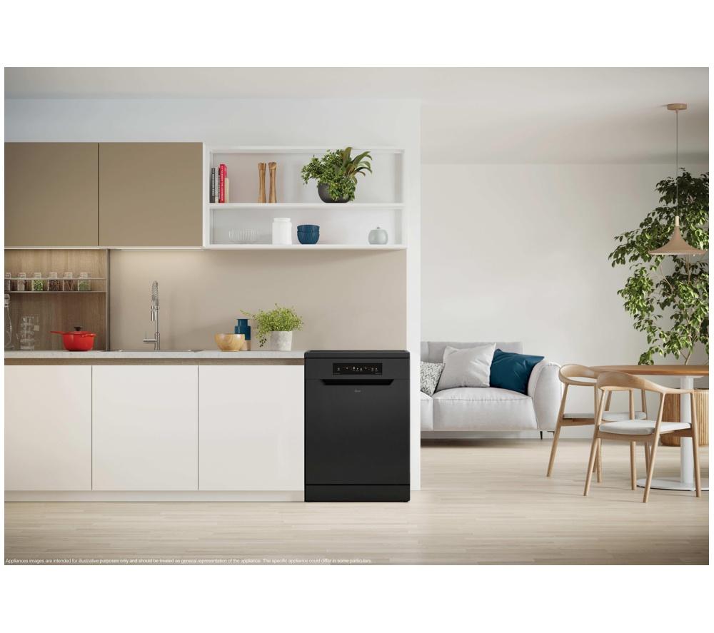 HOOVER H-Dish 300 HF 3C7L0B Lavavajillas de tamaño completo con Wi-Fi - Negro