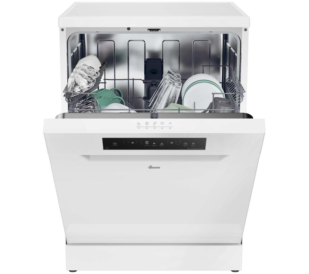 HOOVER H-DISH 300 HF 3C7L0W Full-size WiFi-enabled Dishwasher - White