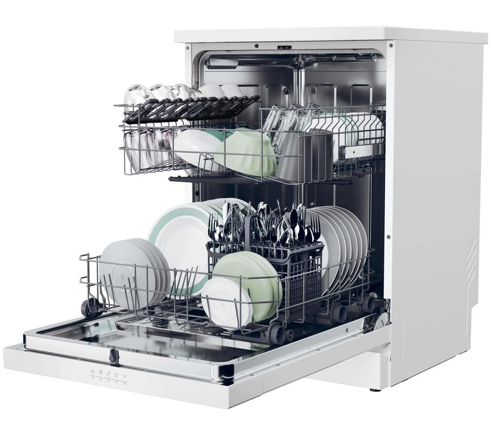 HOOVER H-DISH 300 HF 3C7L0W Full-size WiFi-enabled Dishwasher - White