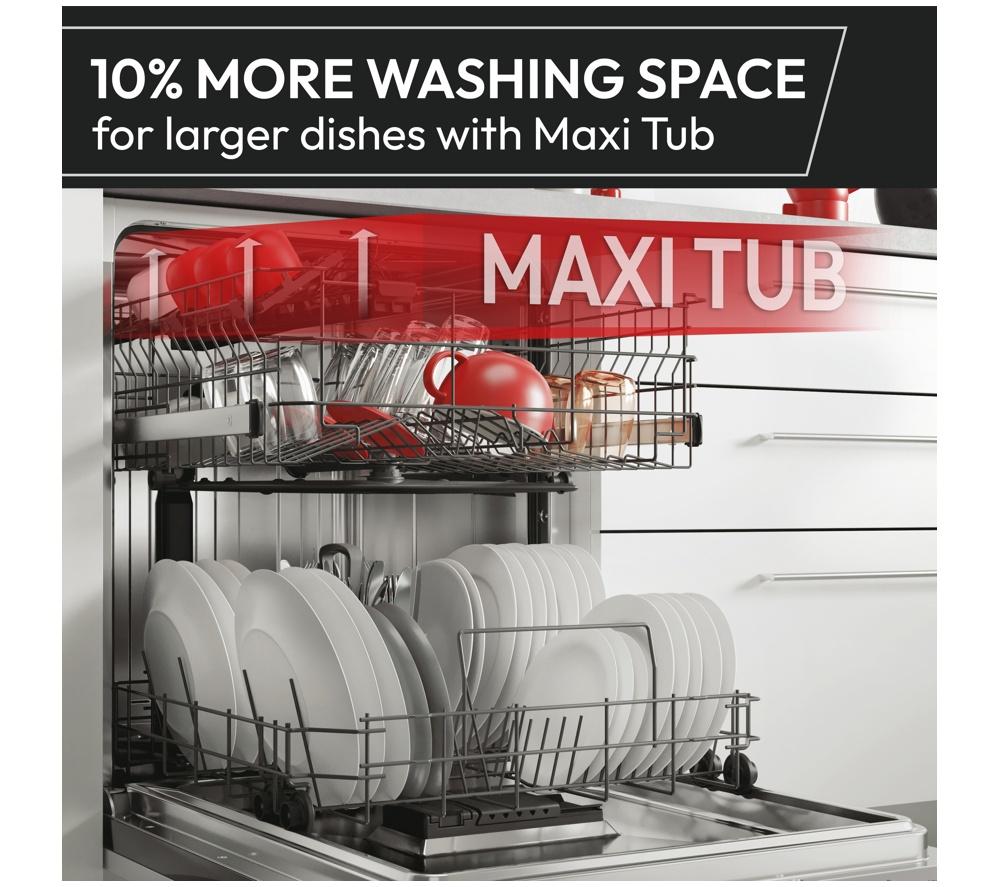 HOOVER H-DISH 300 HF 3C7L0W Full-size WiFi-enabled Dishwasher - White