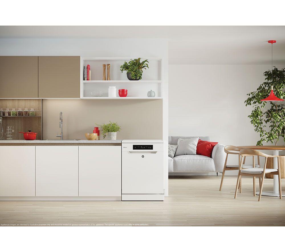 HOOVER H-DISH 300 HF 3C7L0W Full-size WiFi-enabled Dishwasher - White