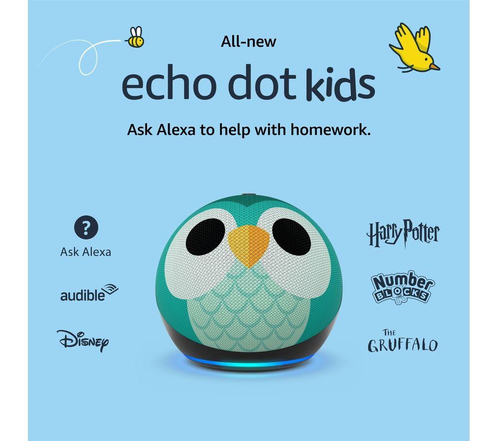AMAZON Echo Dot Kids (5th Gen) Smart Speaker with Alexa - Owl