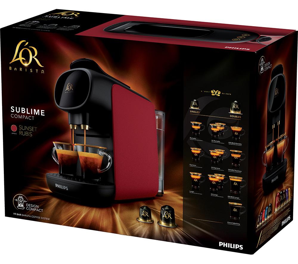 L'OR Sublime by Philips LM9012/50 Coffee Machine - Red