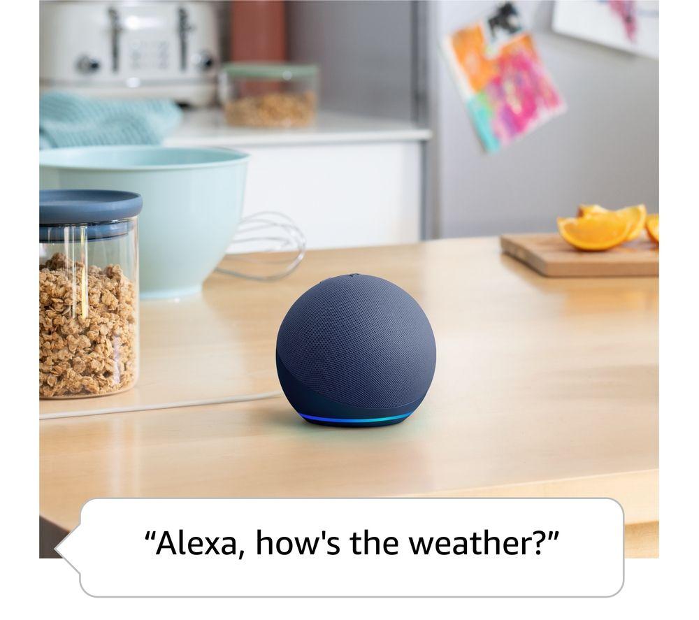 AMAZON Echo Dot (5th Gen) Smart Speaker with Alexa - Charcoal