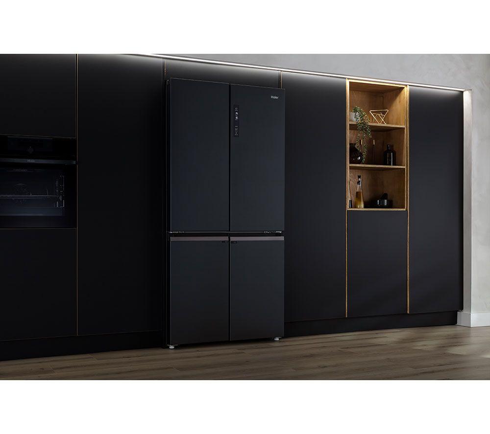 HAIER Cube 90 Series 5 HCR5919ENMB Kühl-Gefrierkombination – Schwarz
