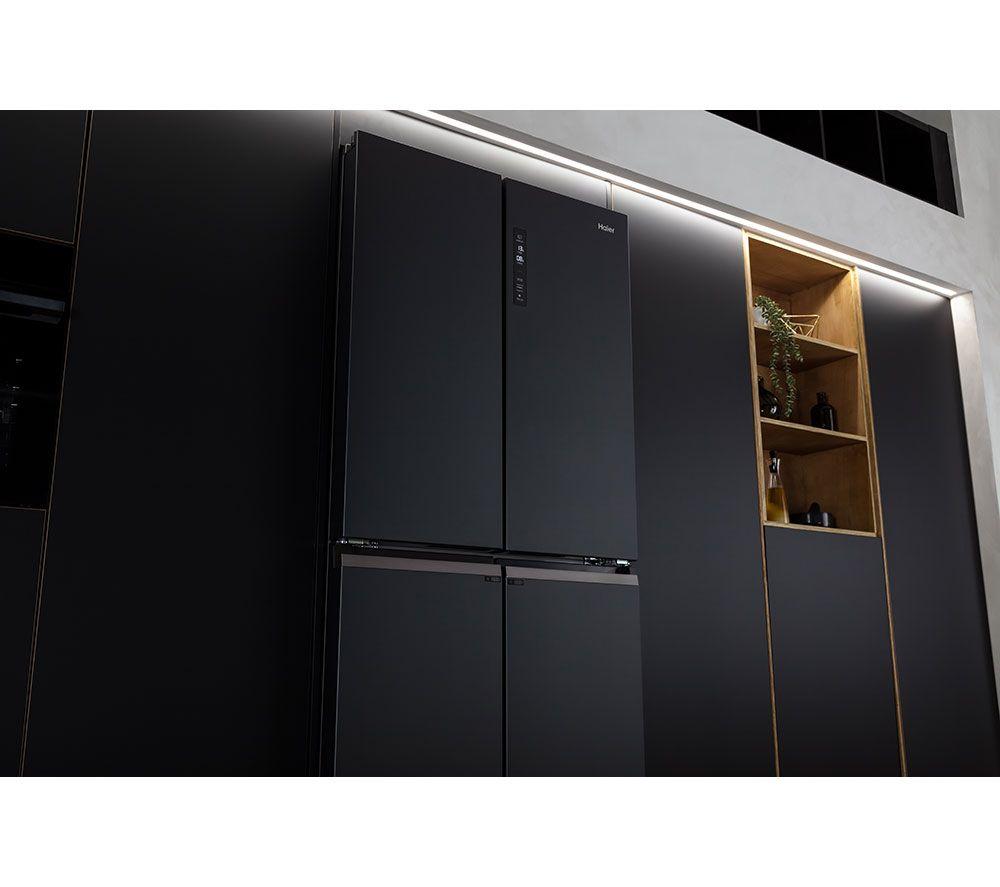 HAIER Cube 90 Series 5 HCR5919ENMB Kühl-Gefrierkombination – Schwarz