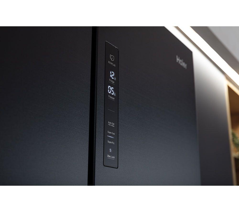 HAIER Cube 90 Series 5 HCR5919ENMB Kühl-Gefrierkombination – Schwarz