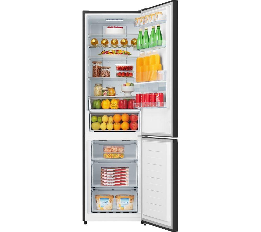 HISENSE RB435N4WFE Frigorífico Combi 60/40 - Acero Inoxidable Negro