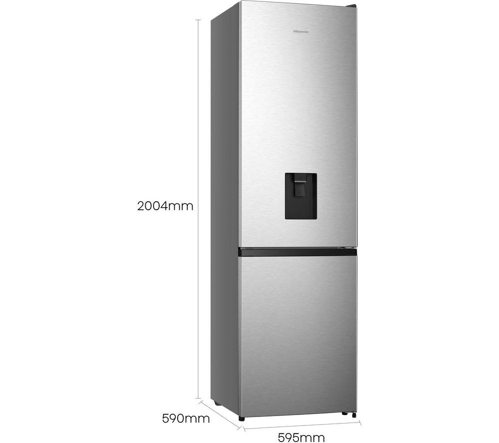HISENSE RB435N4WCE Frigorífico Combi 60/40 - Acero Inoxidable