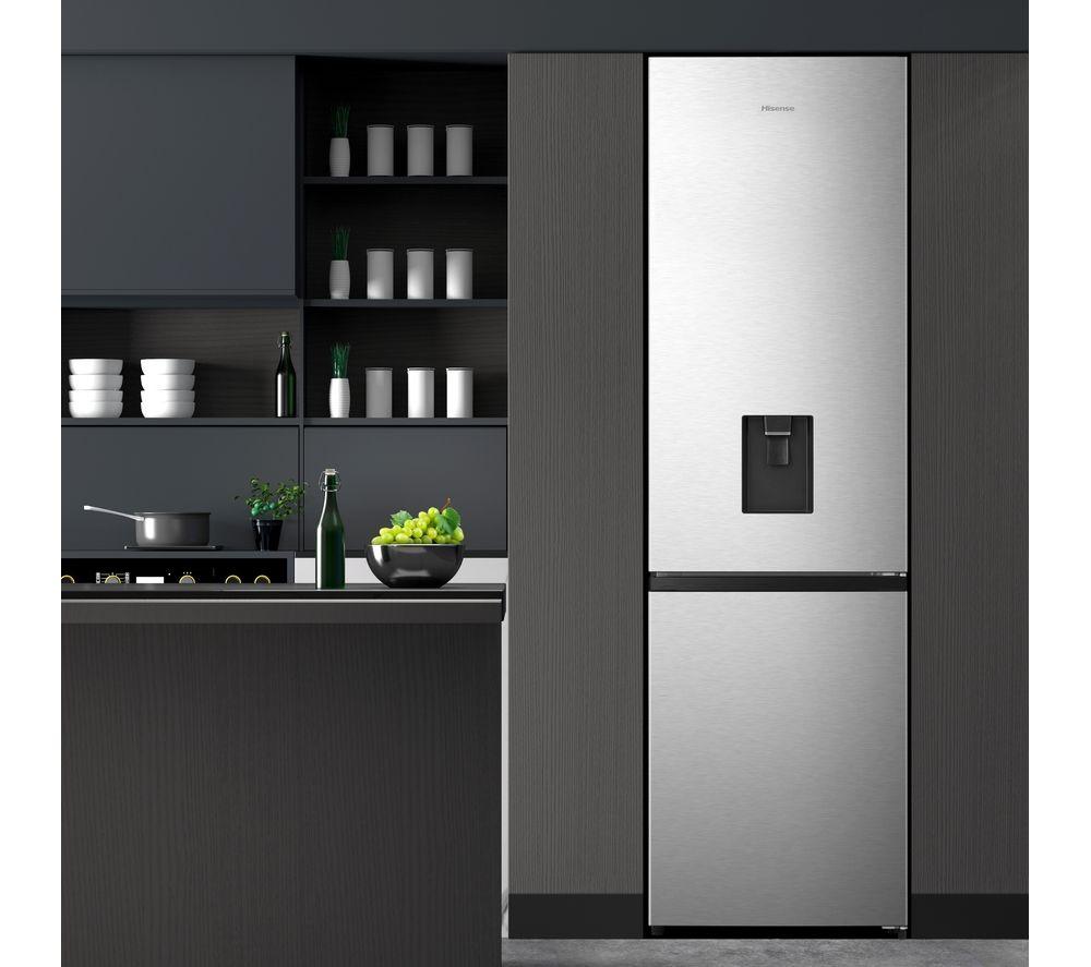 HISENSE RB435N4WCE Frigorífico Combi 60/40 - Acero Inoxidable