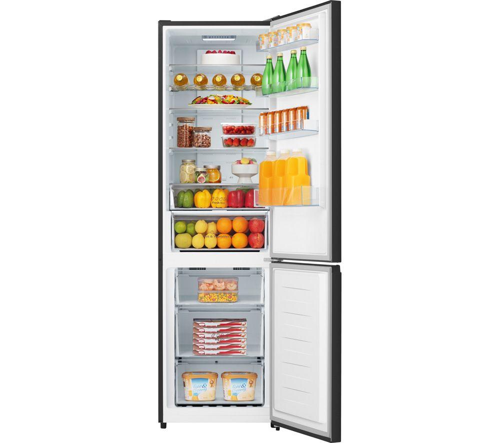 HISENSE RB435N4BFE Frigorífico Combi 60/40 - Acero Inoxidable Negro