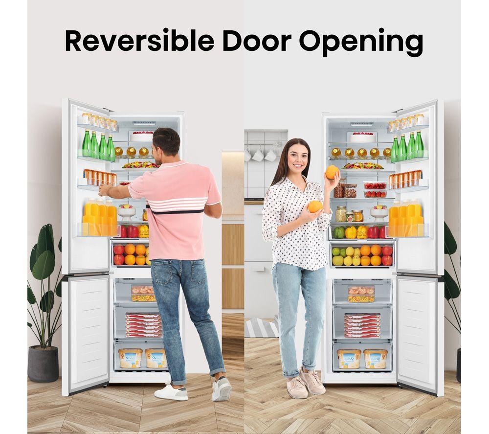 HISENSE RB435N4BWE 60/40 Fridge Freezer - White