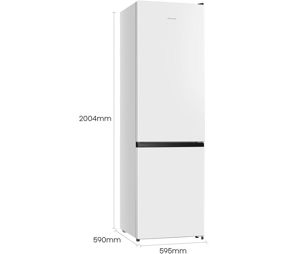 HISENSE RB435N4BWE 60/40 Fridge Freezer - White
