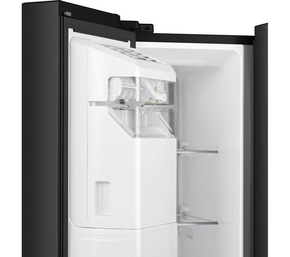 Frigorífico americano inteligente HISENSE PureFlat Infinite RS818N4TFE - Acero inoxidable negro
