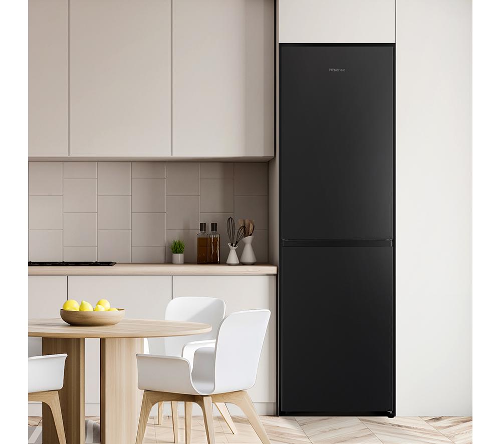 HISENSE RB327N4BBE Frigorífico y congelador 50/50 - Negro y acero