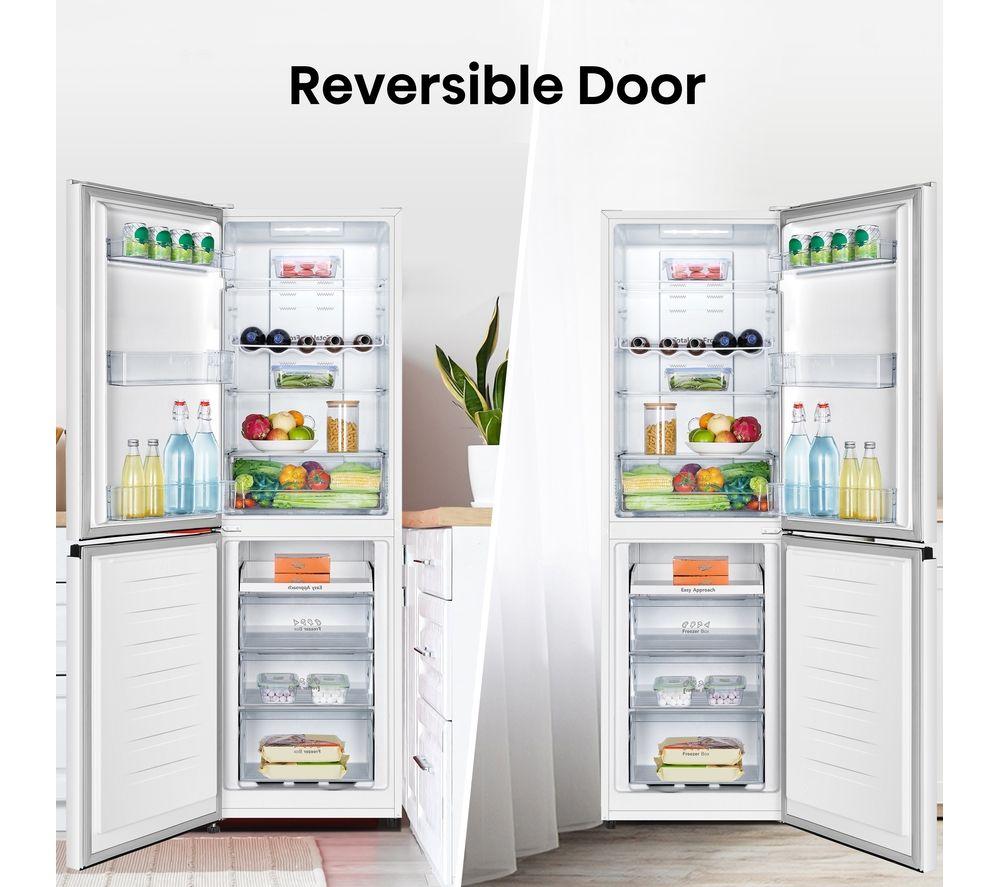 HISENSE RB327N4BWE Frigorífico Combi 50/50 - Blanco y Acero