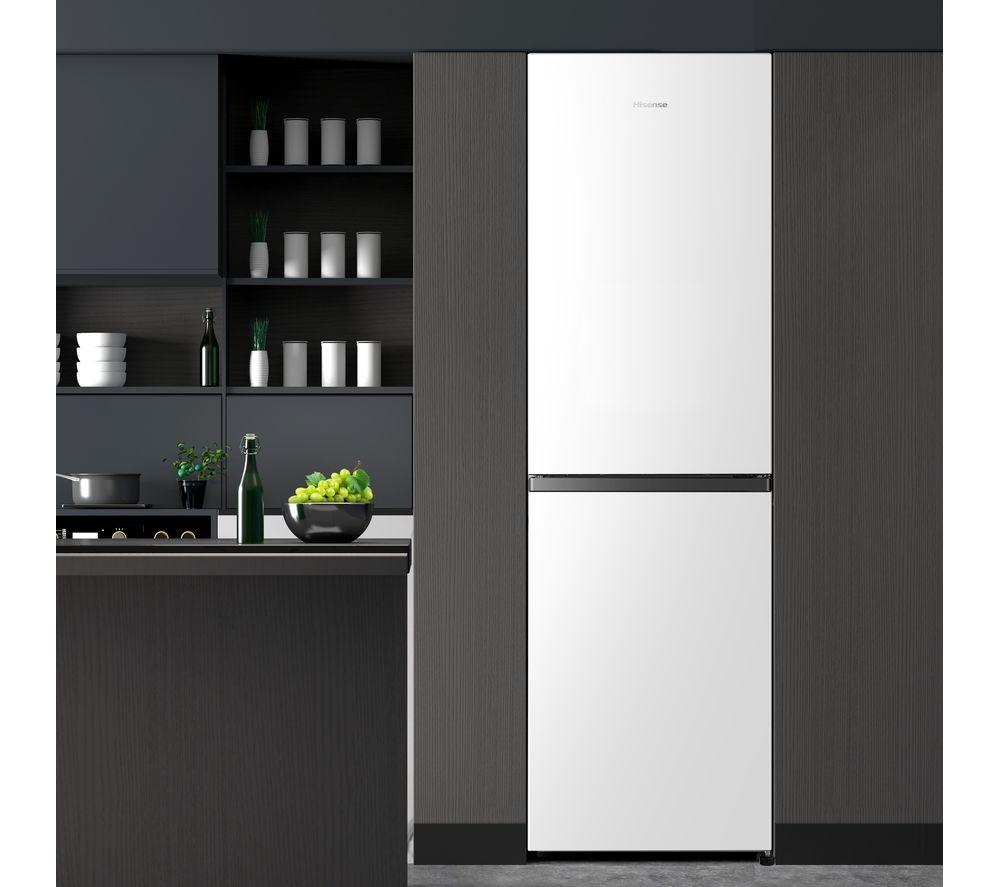 HISENSE RB327N4BWE Frigorífico Combi 50/50 - Blanco y Acero