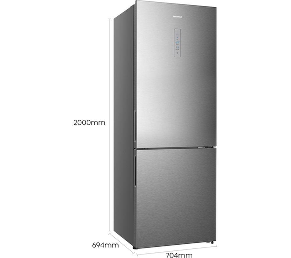 HISENSE RB645N4BIE Frigorífico Combi 60/40 - Acero