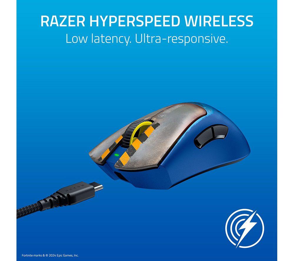RAZER DeathAdder V3 Pro Wireless Optical Gaming Mouse - Fortnite Edition