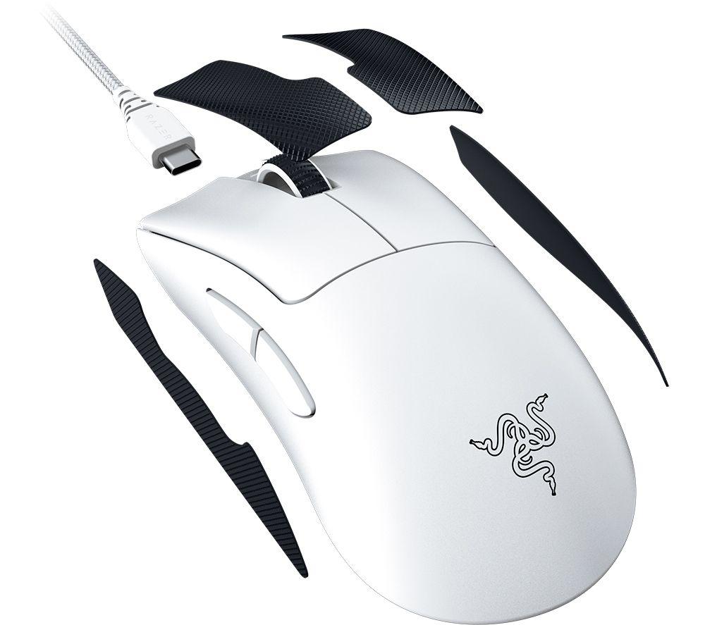 RAZER DeathAdder V3 Pro Wireless Optical Gaming Mouse - White