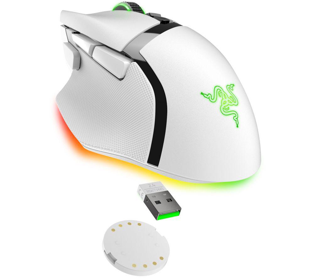 RAZER Basilisk V3 PRO RGB Wireless Optical Gaming Mouse - White
