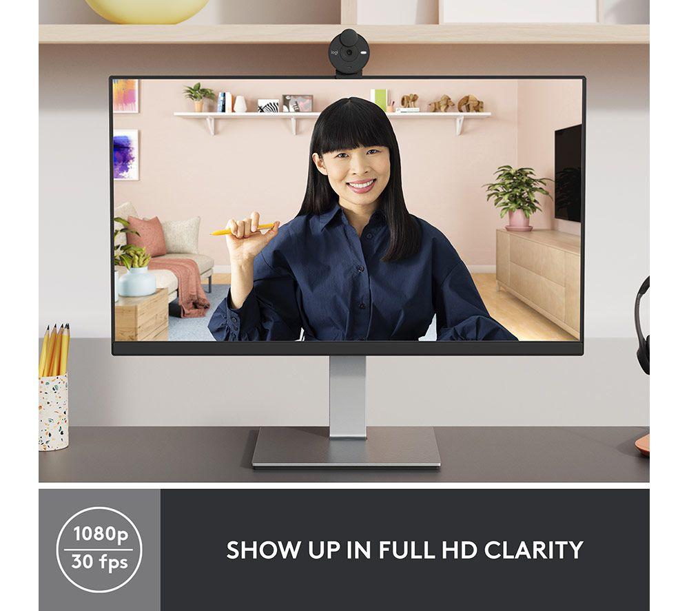 LOGITECH Brio 300 Full HD Webcam - Graphite