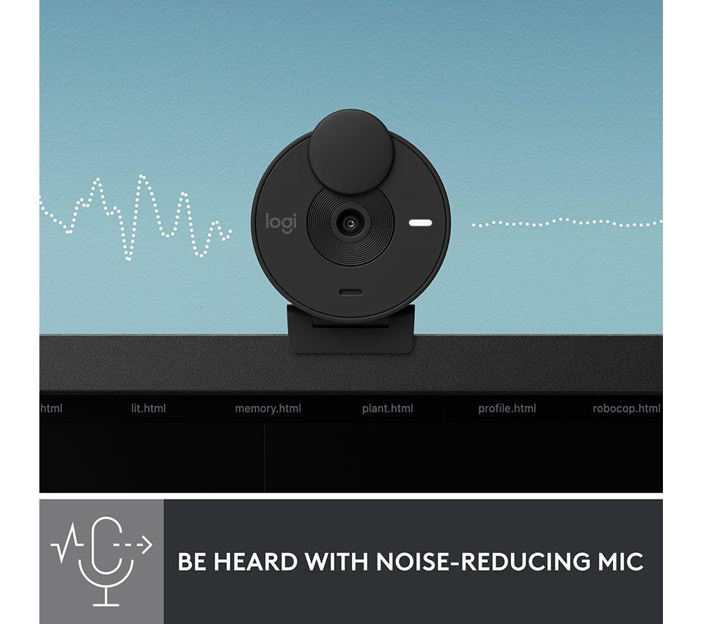 LOGITECH Brio 300 Full HD Webcam - Graphite