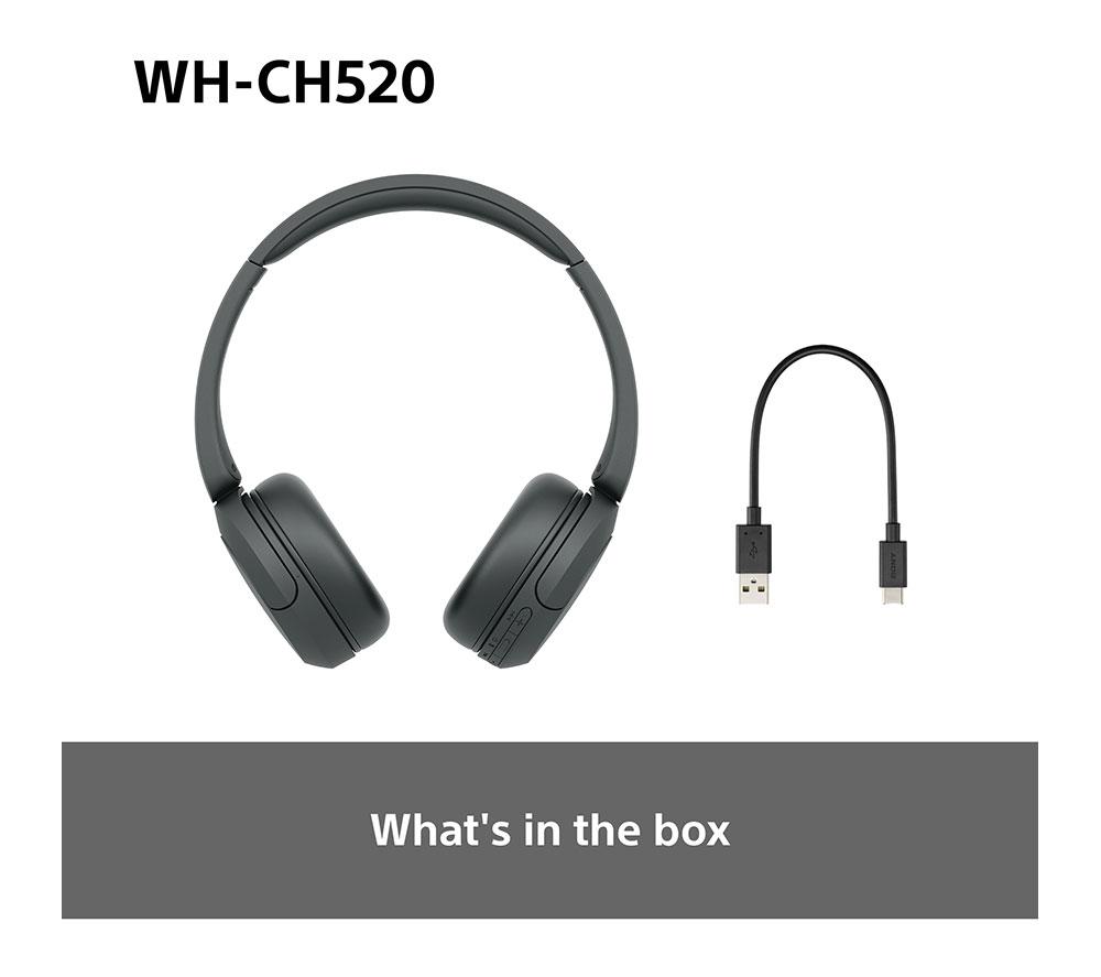 Auriculares inalámbricos Bluetooth SONY WH-CH520B - Negro