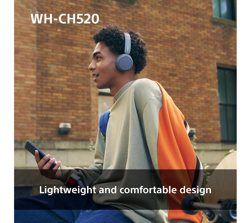 Auriculares Bluetooth inalámbricos SONY WH-CH520L - Azul