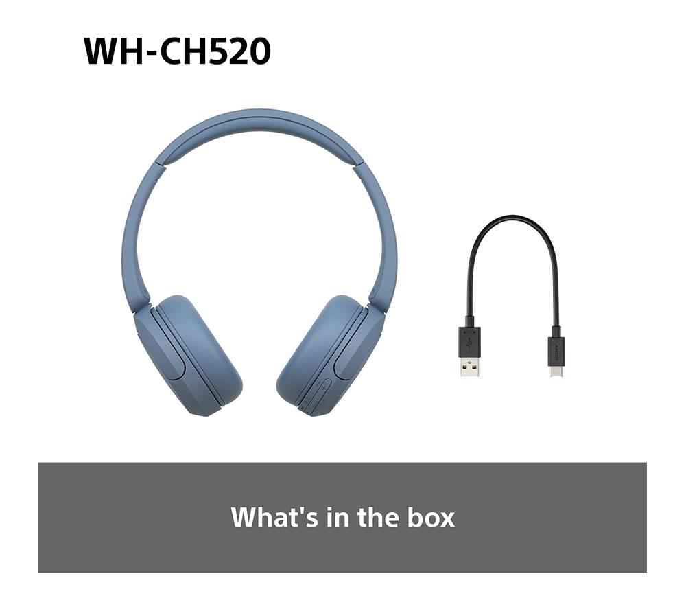 Auriculares Bluetooth inalámbricos SONY WH-CH520L - Azul