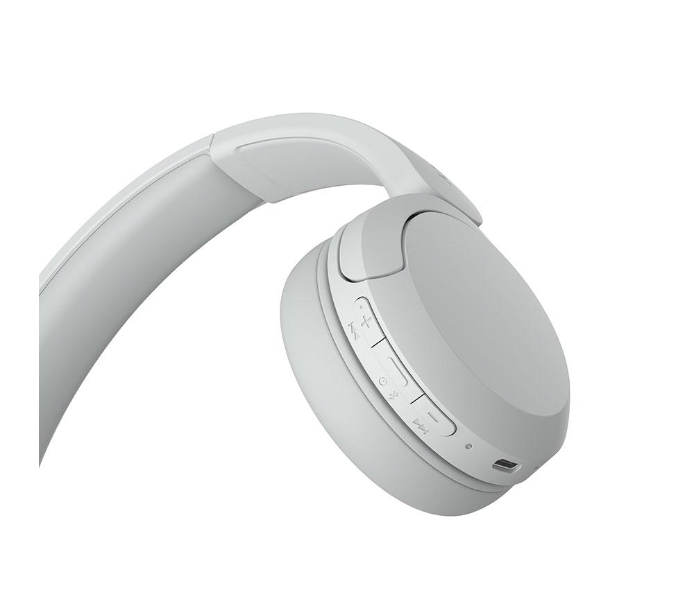 SONY WH-CH520W Wireless Bluetooth Headphones - White