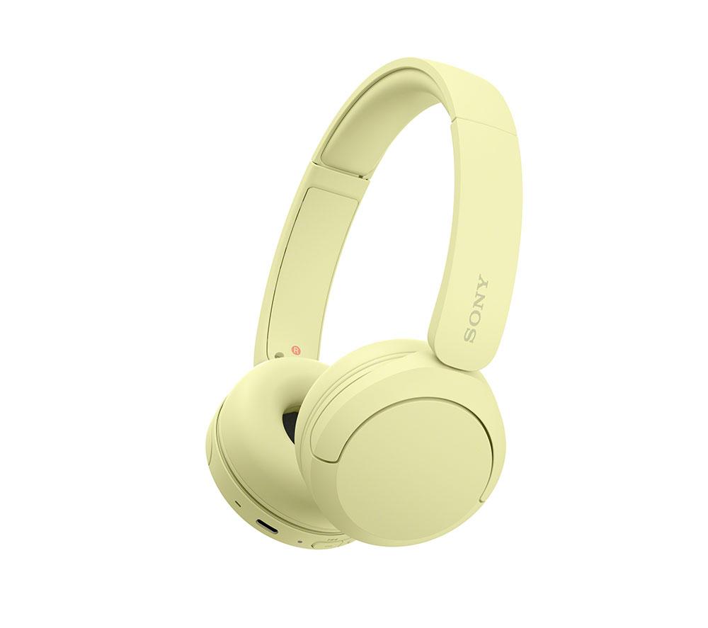 SONY WH-CH520Y Wireless Bluetooth Headphones - Yellow