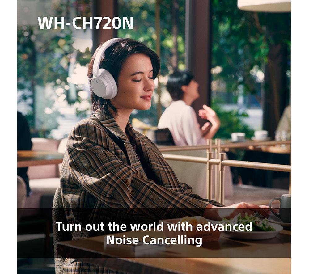 SONY WH-CH720N Wireless Bluetooth Noise-Cancelling Headphones - Pink