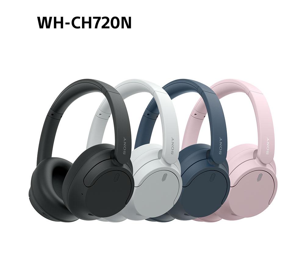 SONY WH-CH720N Wireless Bluetooth Noise-Cancelling Headphones - Pink