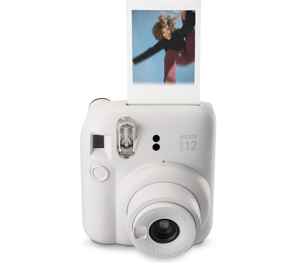 Cámara instantánea INSTAX mini 12 - Blanco arcilla